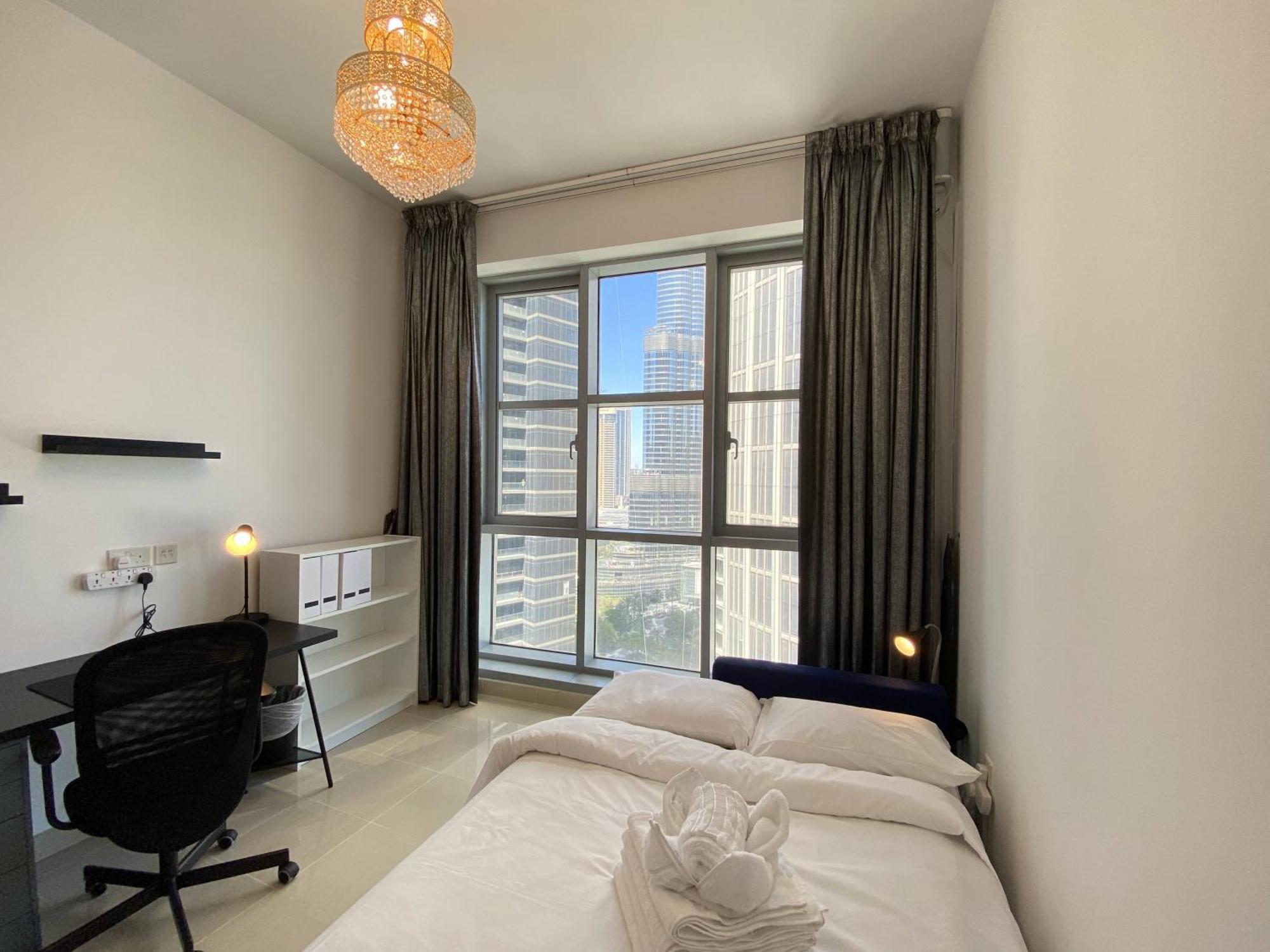 Lux Bnb Standpoint Tower Burj & Fountain Views Дубай Экстерьер фото